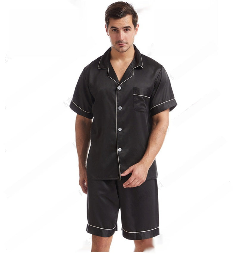 Casual Homewear Suit Breathable Thin Short-sleeved Shorts