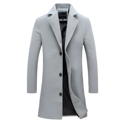 Men’s Casual Business Woolen Coat