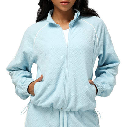 Women's Zippered Outdoor Fitness Jacket