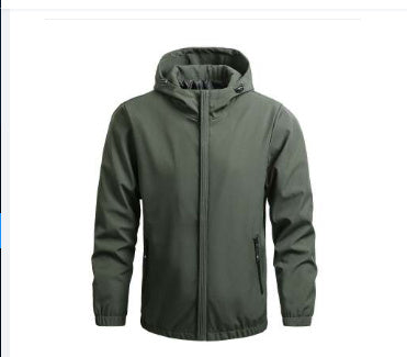 Men's Quick Dry Skin Hooded jacket