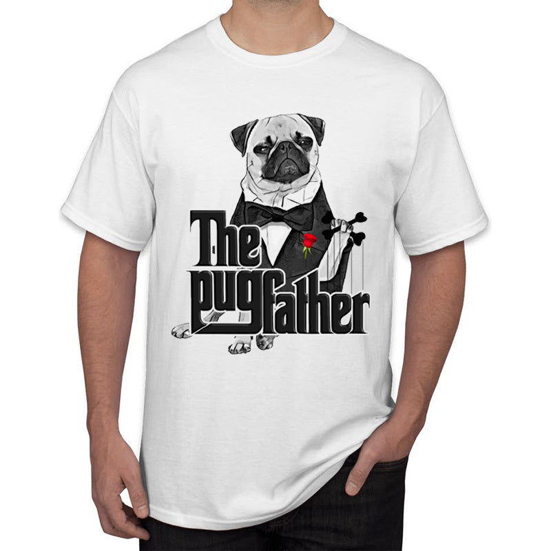 Men's Pug Father short-sleeved Tee