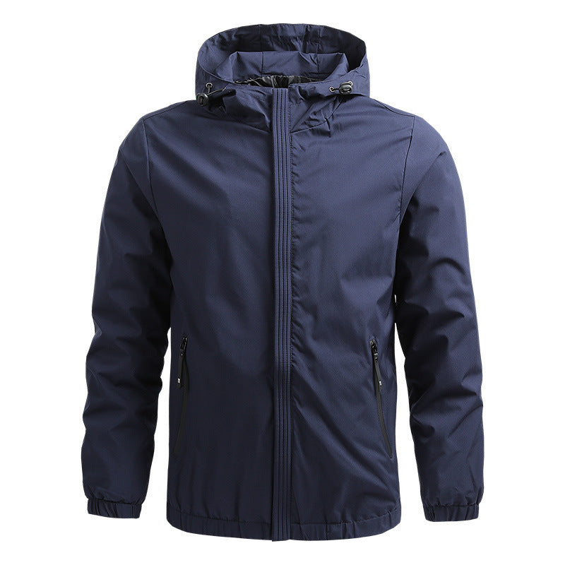 Men's Quick Dry Skin Hooded jacket