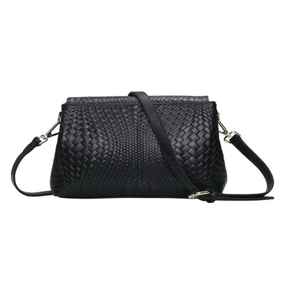 Women's Woven Crossbody Shoulder Messenger Bag
