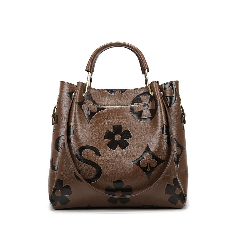 Luxury Embossed Tote Bag