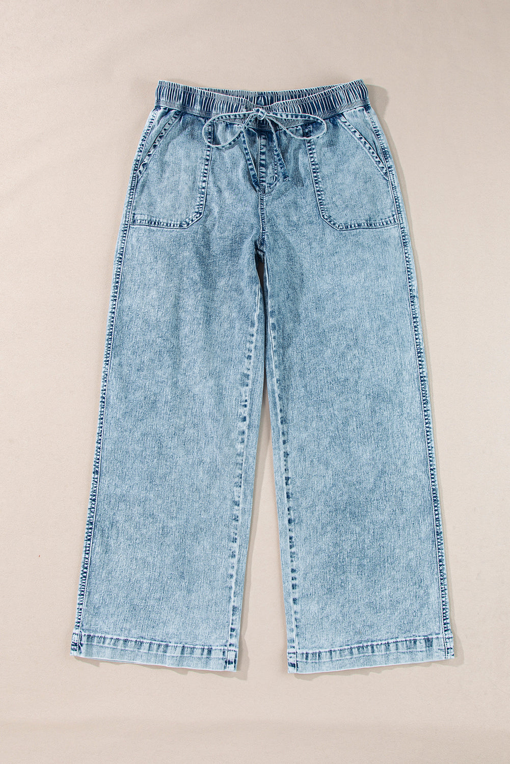 Women’s Casual Loose Straight Denim Pants