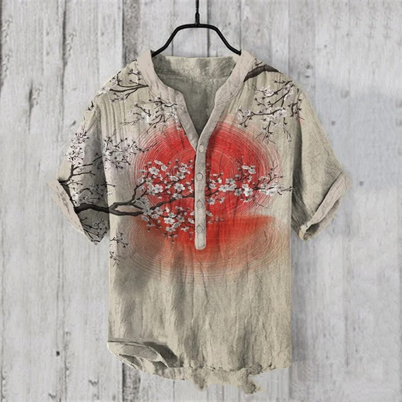 Men’s Tropical Summer National Trendy Style Shirt