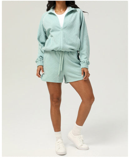 Women's Zippered Outdoor Fitness Jacket