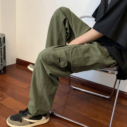 Men's Summer Thin Straight cargo Pants