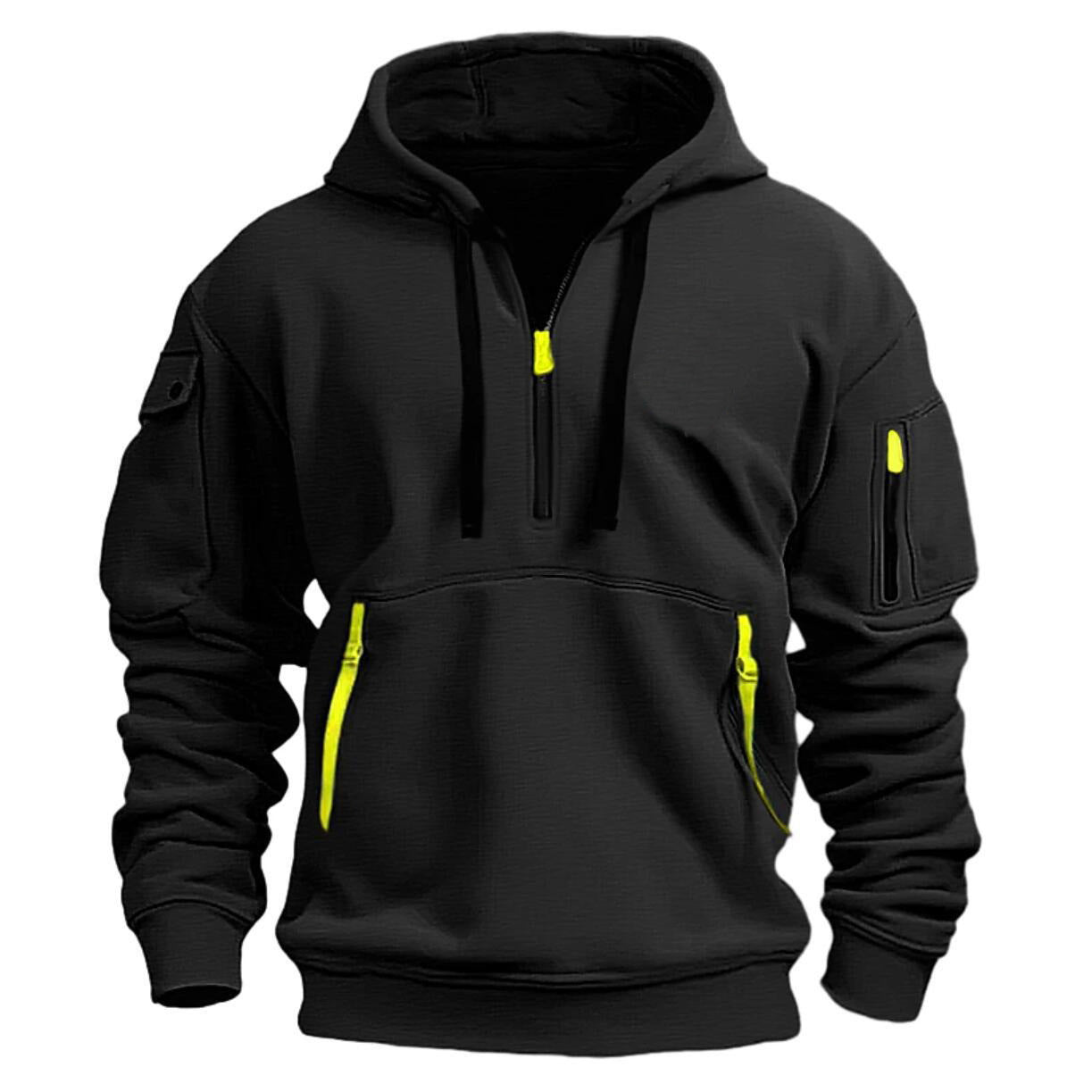 Dropped Shoulder Hooded Sweatshirt