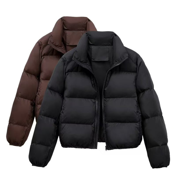 Women's Thickened Thermal Zipper Bread Coat