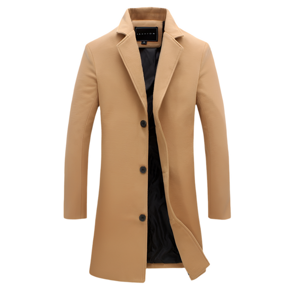 Men’s Casual Business Woolen Coat