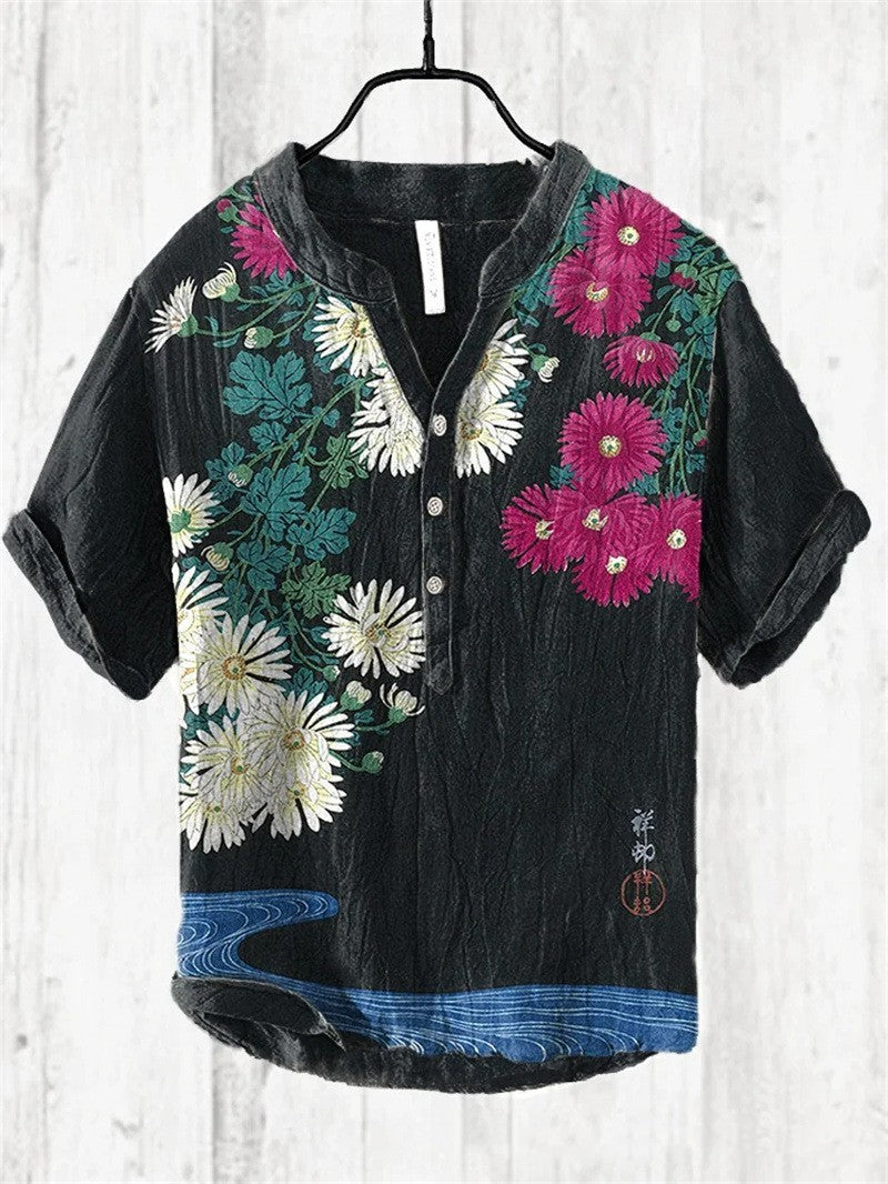 Men’s Tropical Summer National Trendy Style Shirt