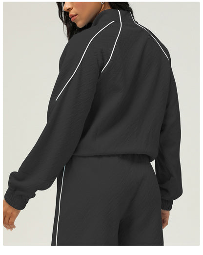 Women's Zippered Outdoor Fitness Jacket