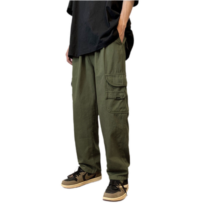 Men's Summer Thin Straight cargo Pants