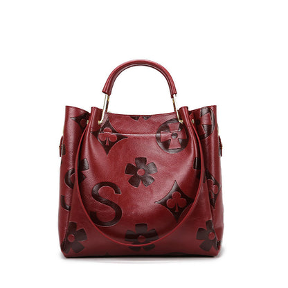 Luxury Embossed Tote Bag