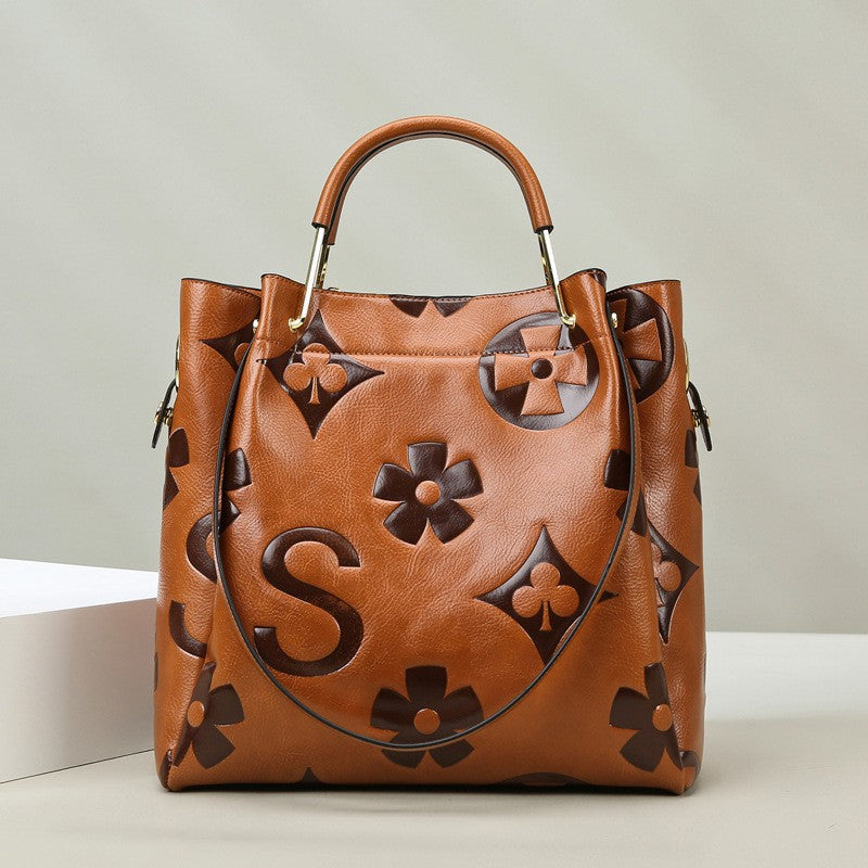 Luxury Embossed Tote Bag