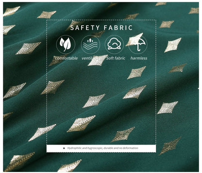 Women’s Regal Green Ruffle Long-sleeved Top