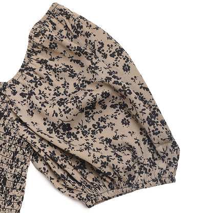 Women's Wide-leg Pants Printed Jumpsuit