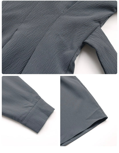 Women’s Solid Color Shirt Skirt