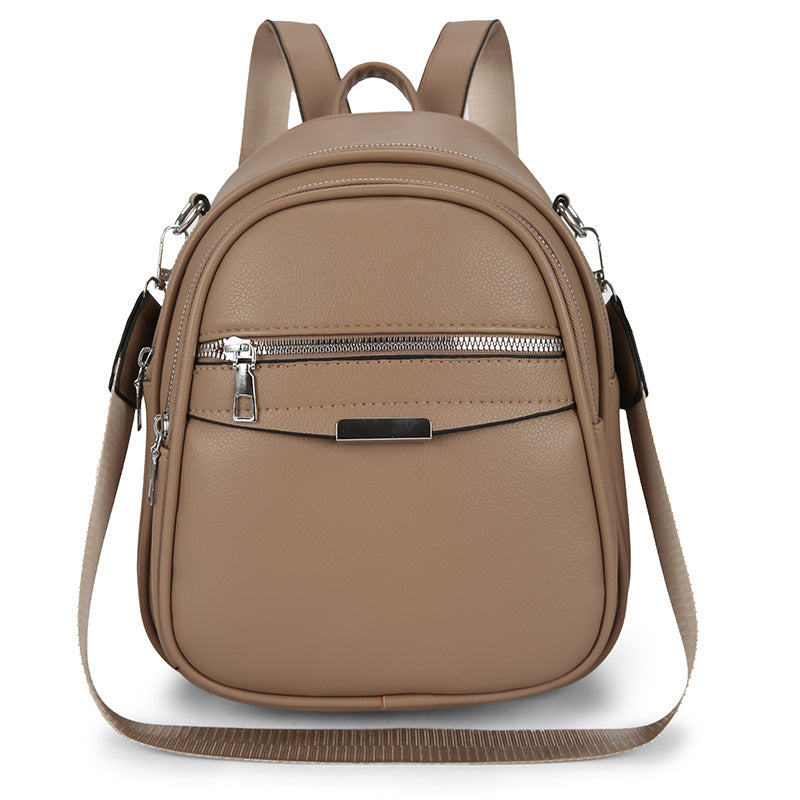 All-matching Solid Color Casual Trend Travel Bag