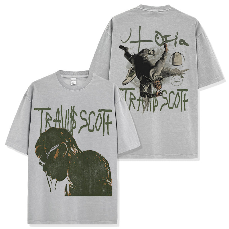 Washed Light Gray / 3XL