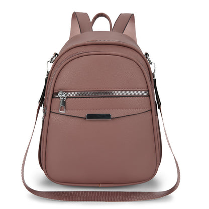 All-matching Solid Color Casual Trend Travel Bag