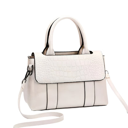 Women's RoyalHue Croco Carryall Crossbody Shoulder Bag