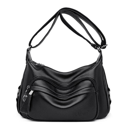 Women’s High Capacity PU Leather Crossbody Bag