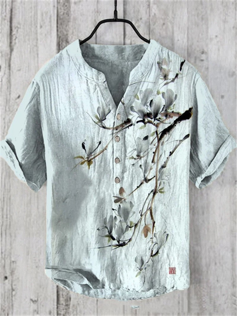 Men’s Tropical Summer National Trendy Style Shirt