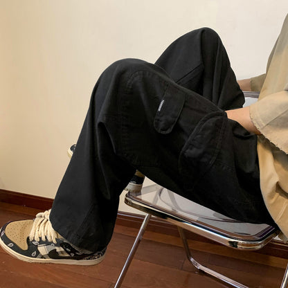 Men's Summer Thin Straight cargo Pants