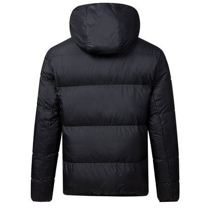 HeatFlex Thickened Sports Hoodie Down Jacket