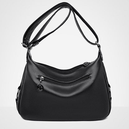 Women’s High Capacity PU Leather Crossbody Bag