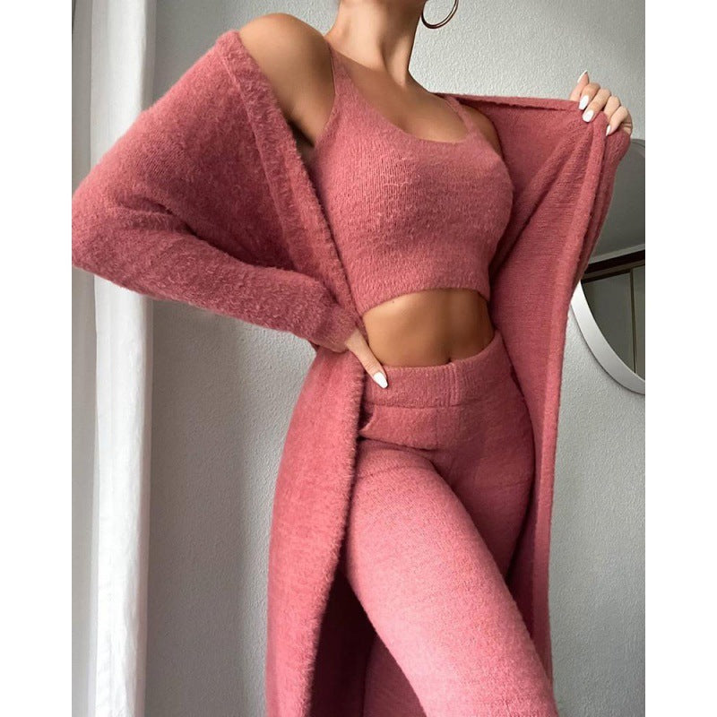 Women’s Cozy Pajama 3 Piece Lounge Set