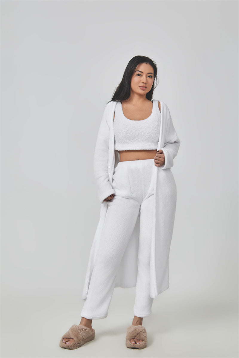 Women’s Cozy Pajama 3 Piece Lounge Set