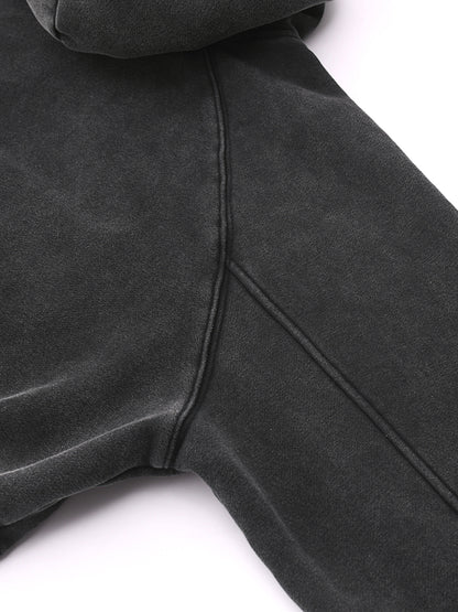 Women's Snow Washed Cropped Hoodie