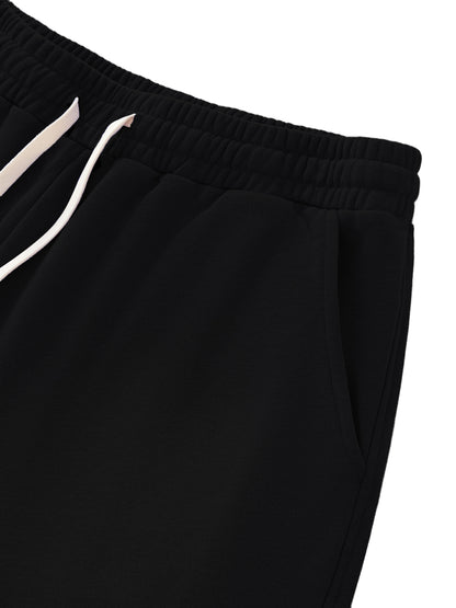 Sun Fade Raw Edge Cotton Shorts