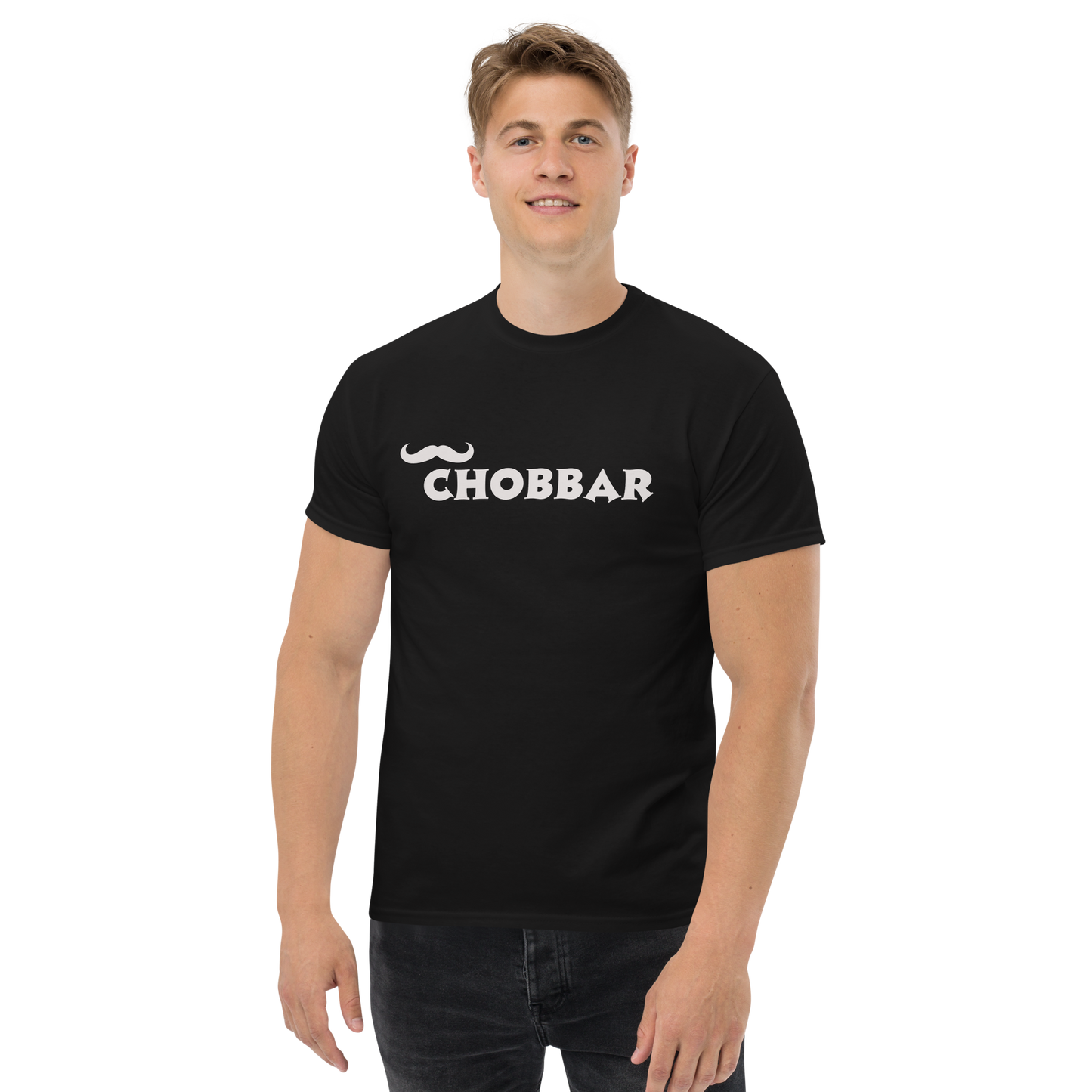 Chobbar white Men's classic tee