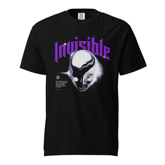 Invisible unisex heavyweight t-shirt