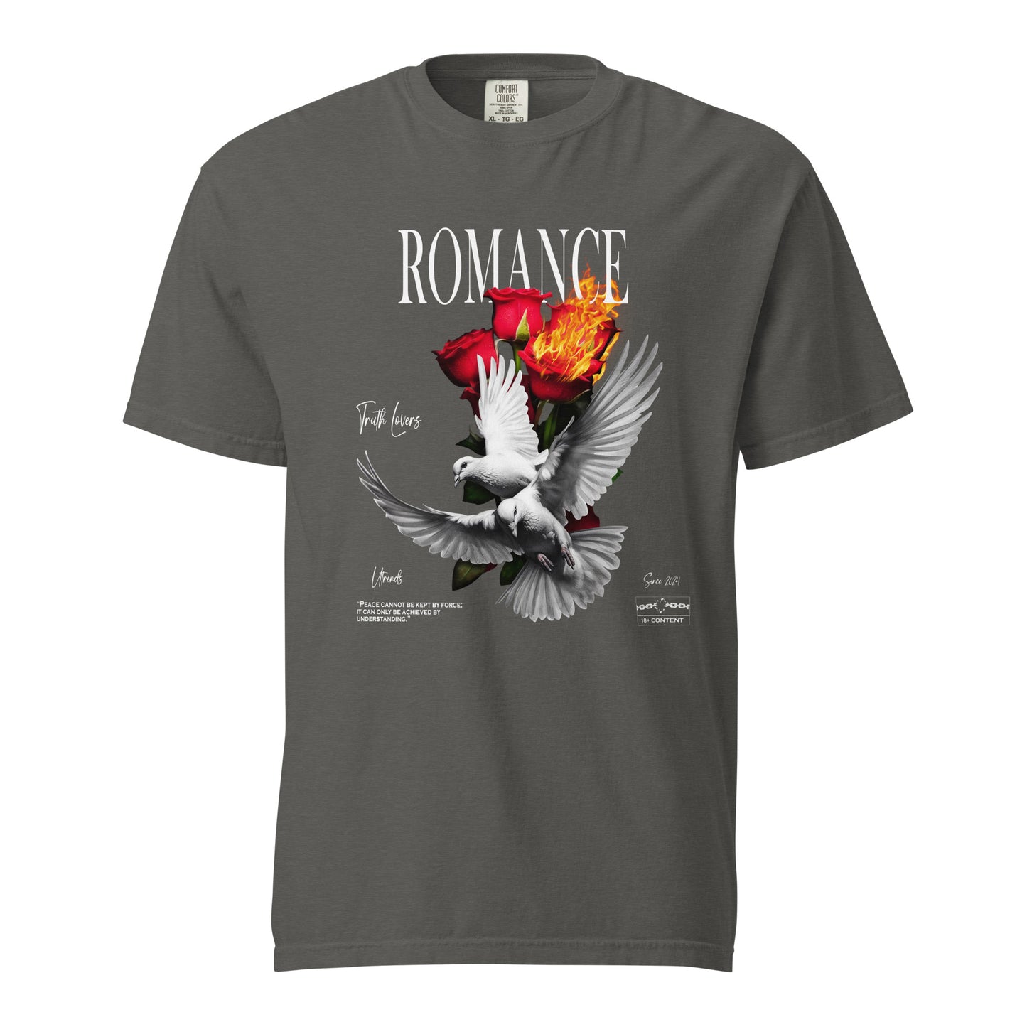 Romance unisex heavyweight t-shirt