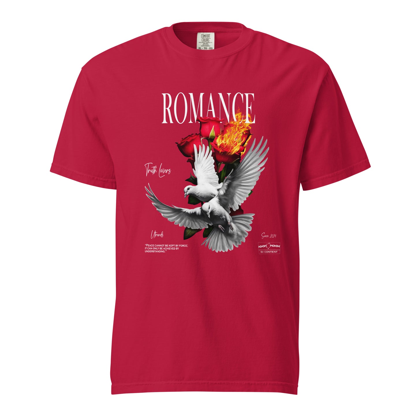 Romance unisex heavyweight t-shirt