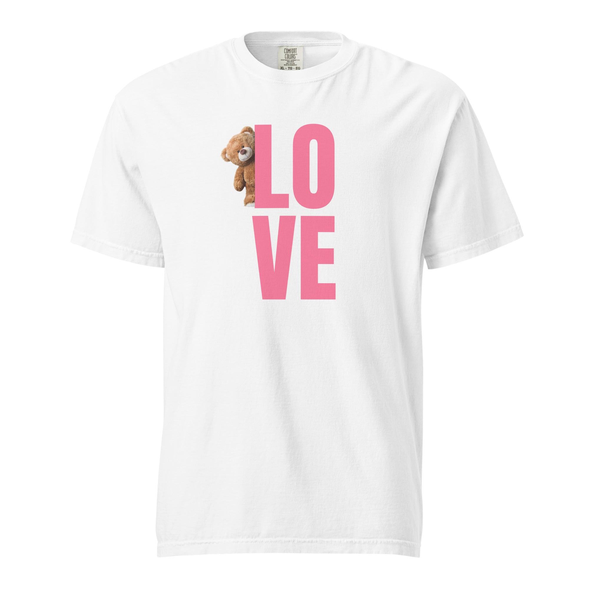 Love Unisex garment-dyed heavyweight t-shirt